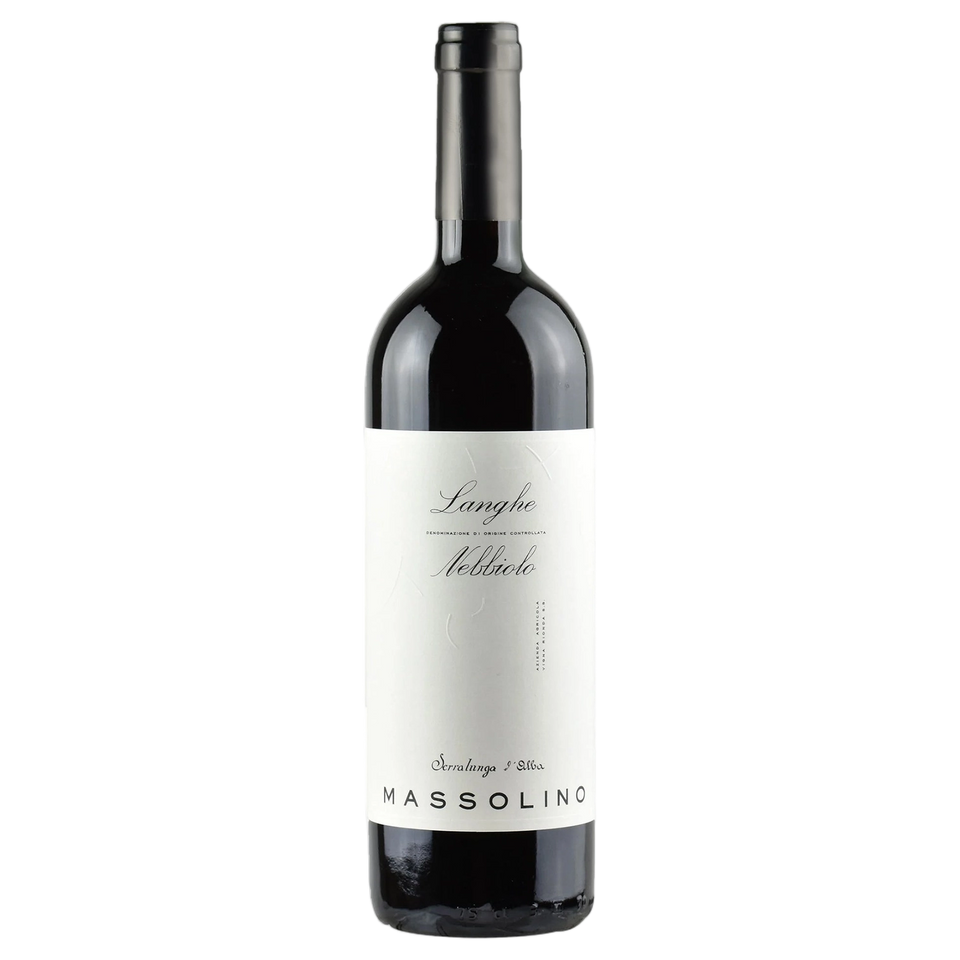 A bottle of Massolino Langhe Nebbiolo 2024 1500ml Red Wine