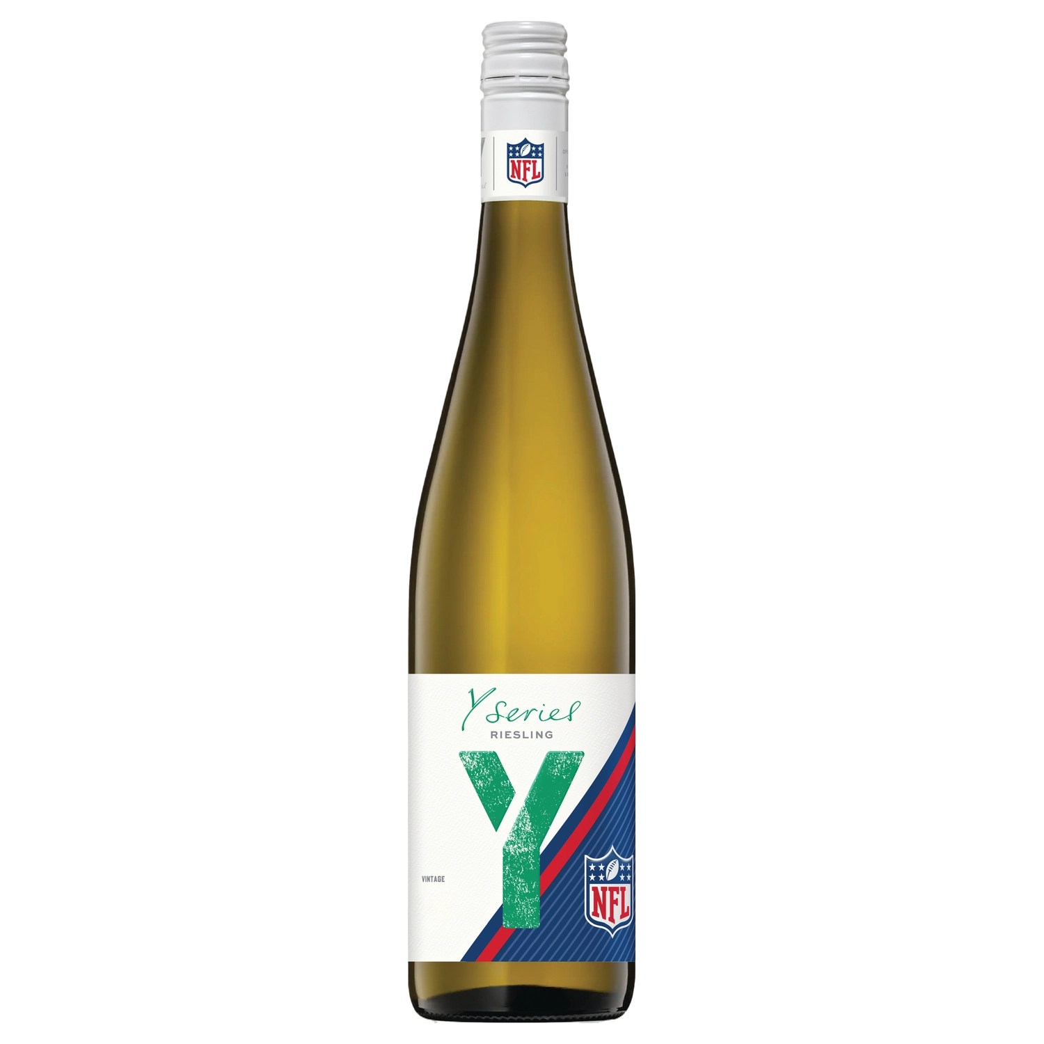 A bottle of Y Series Riesling NFL Stock 2026 750ml White Wine
