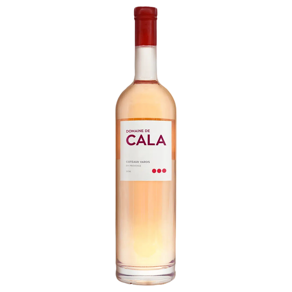 A bottle of Domaine De Cala Classic Rose 2025 750ml Rose Wine