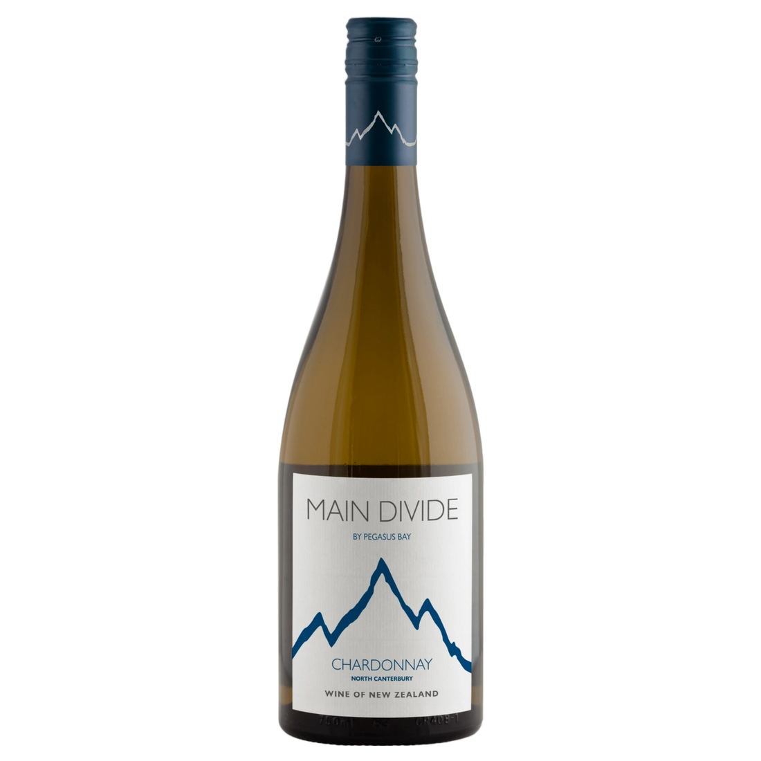 A bottle of Main Divide Chardonnay 2025 750ml White Wine