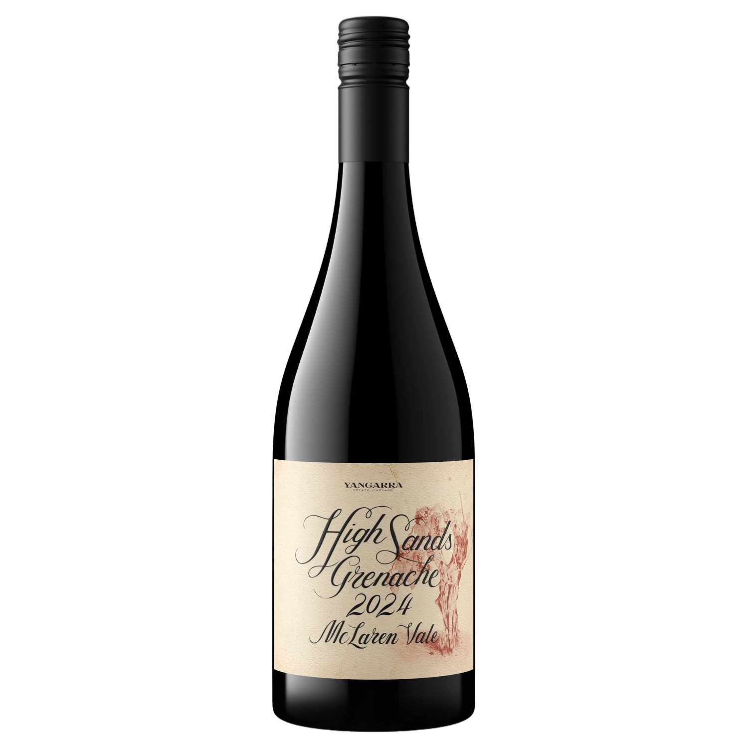 A bottle of Yangarra High Sands Grenache 6 Pk 2024 750ml Red Wine