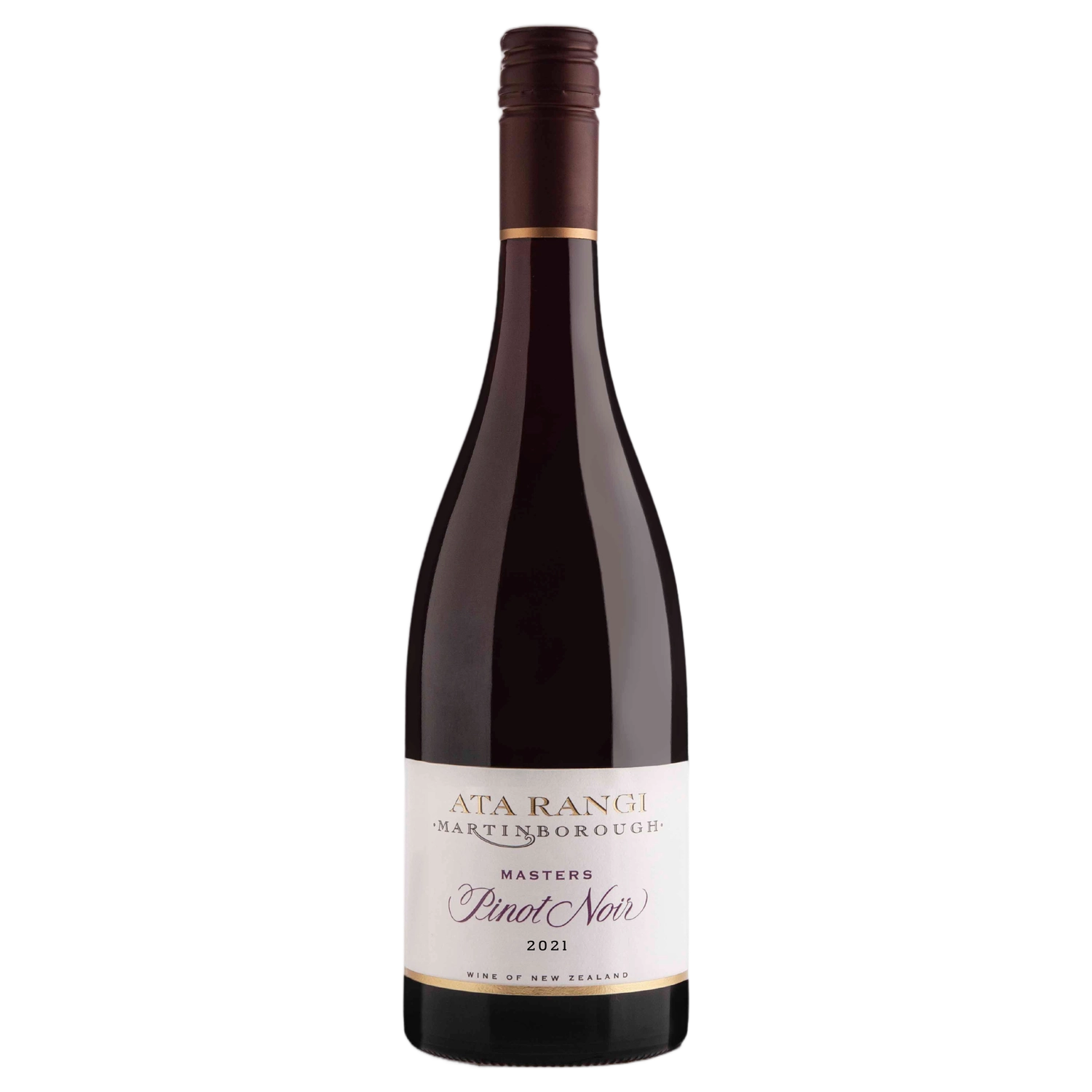 A bottle of Ata Rangi Masters Pinot Noir 2021 750ml Red Wine