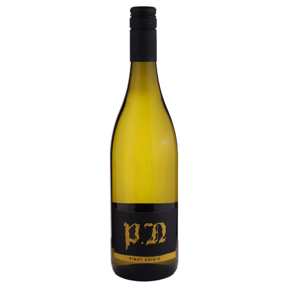 A bottle of PN Pinot Grigio 2026 750ml White Wine