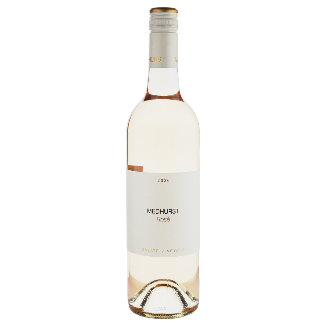 A bottle of Medhurst Estate Rose 2026 750ml Rose Wine