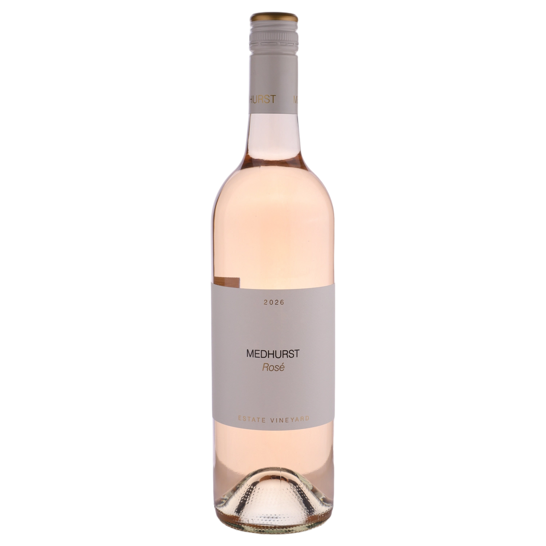 A bottle of Medhurt Estate Rose 2026 750ml Rose Wine