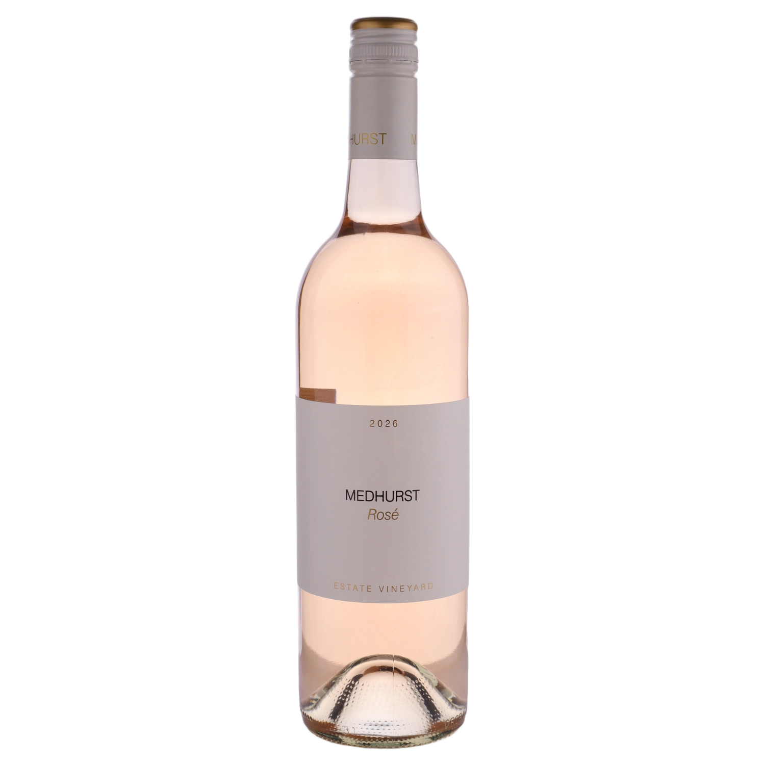 A bottle of Medhurt Estate Rose 2026 750ml Rose Wine