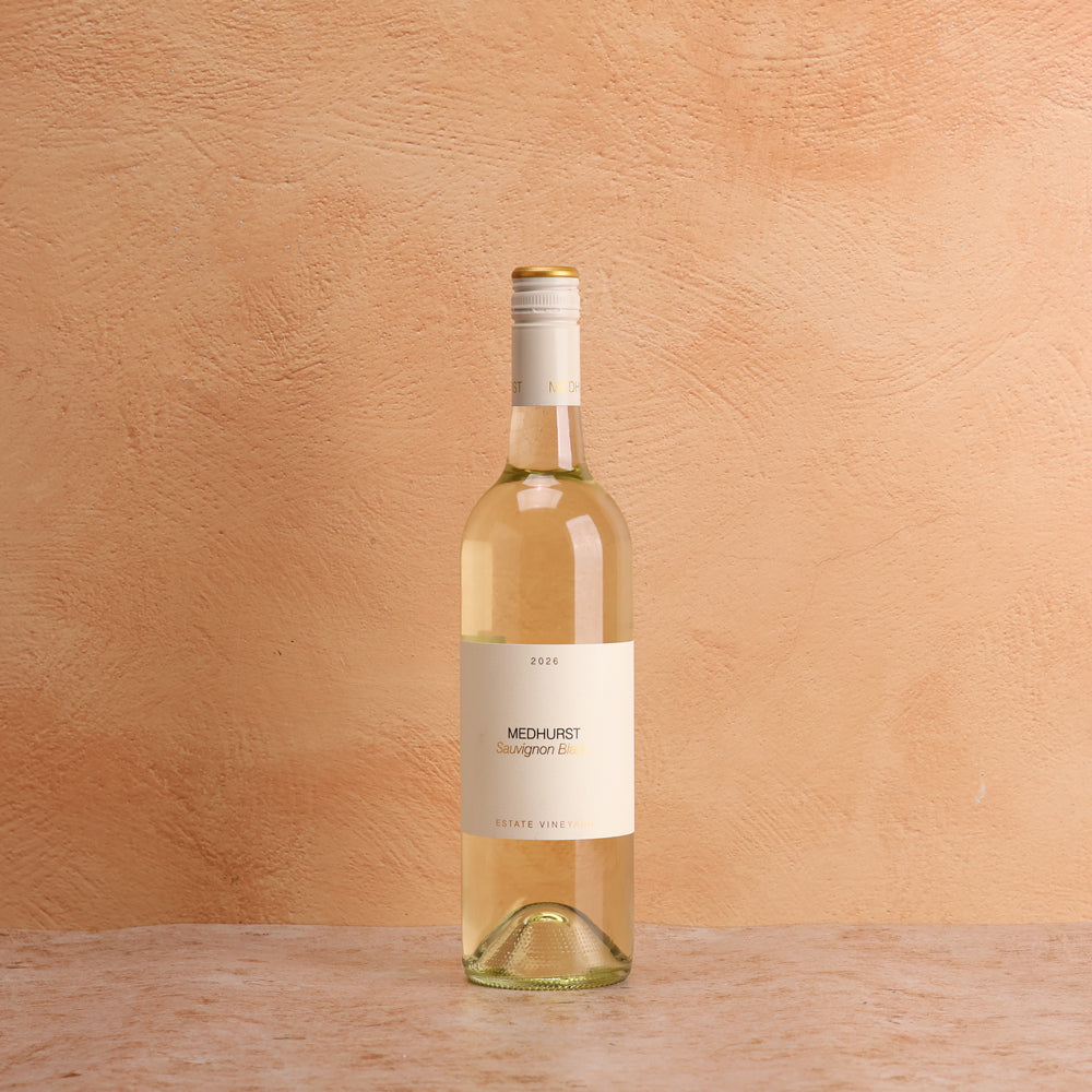 A bottle of Medhurst Estate Sauvignon Blanc 2026 750ml White Wine