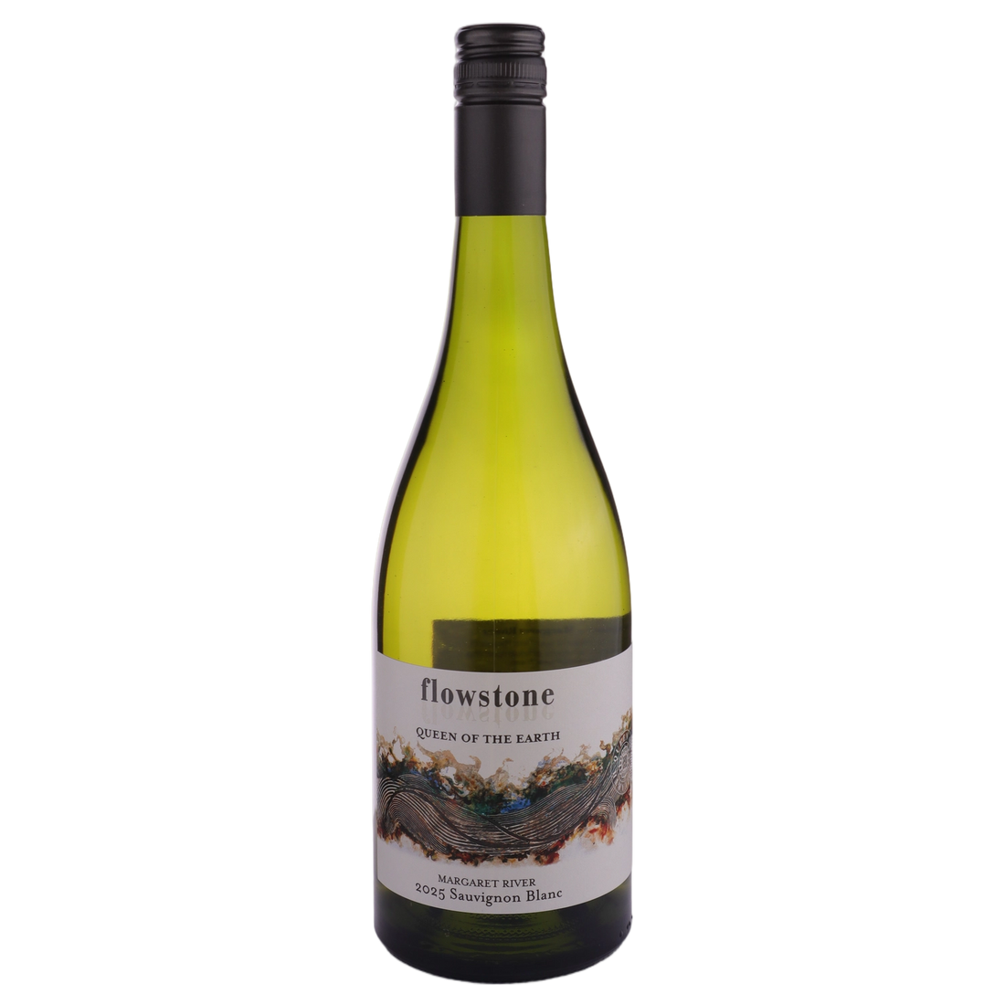 A bottle of Flowstone Queen Of the Earth Sauvignon Blanc 2025 750ml White Wine