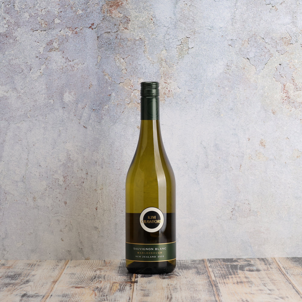 A bottle of Kim Crawford Marlborough Sauvignon Blanc 2025 750ml White Wine