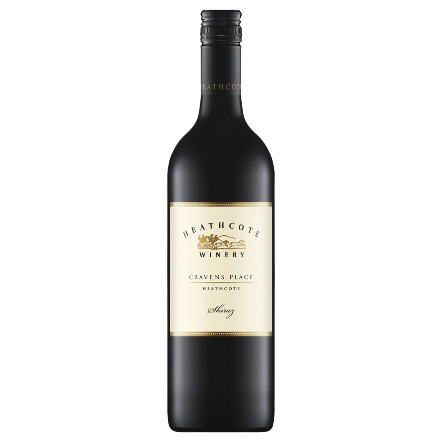 A bottle of Heathcote Cravens Place Shiraz 2025 750ml Red Wine