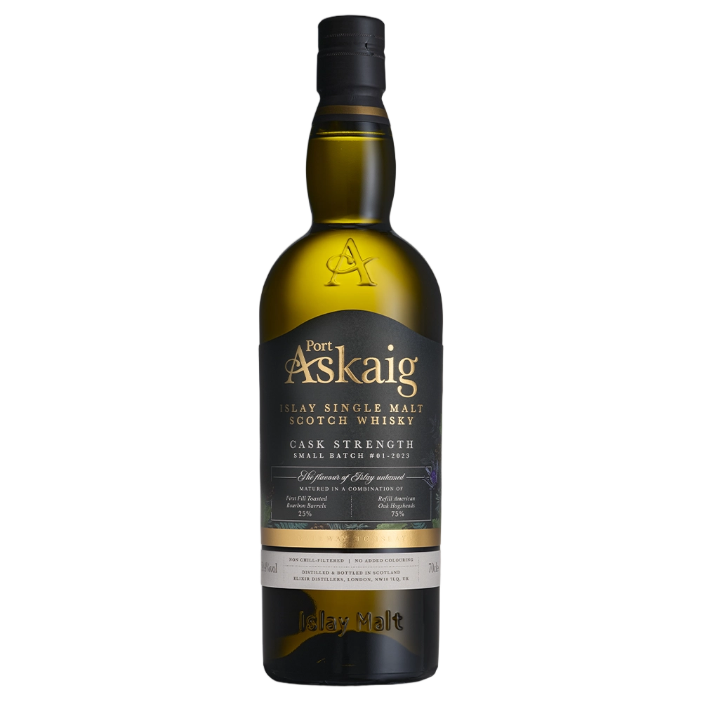 A bottle of Port Askaig Cask Strength (Batch 1) 59.4% 700ml