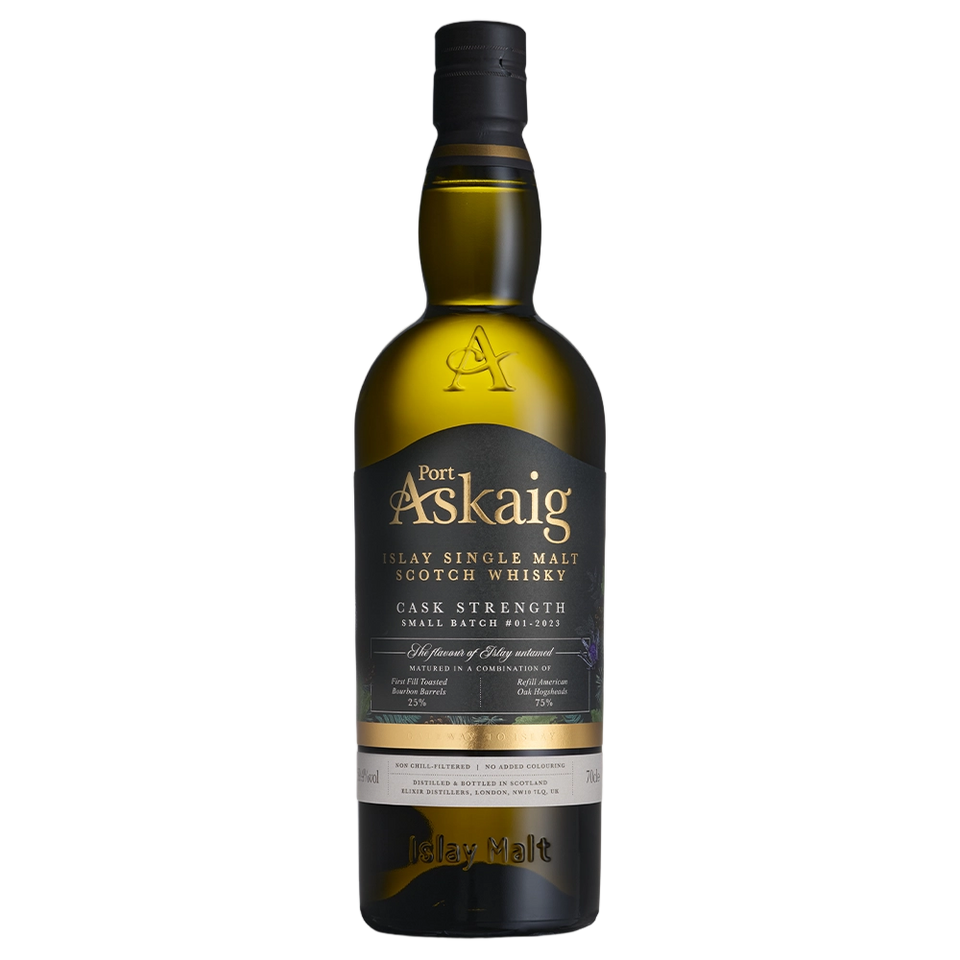 A bottle of Port Askaig Cask Strength (Batch 1) 59.4% 700ml