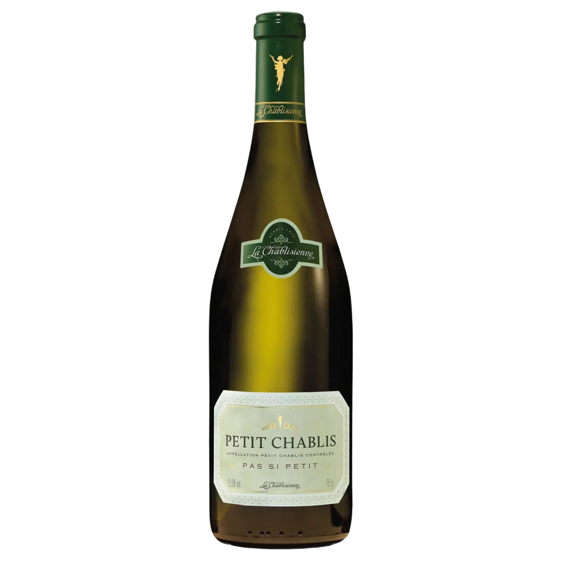 A bottle of La Chablisienne PasSi Petit Chablis Chablis 2024 750ml White Wine