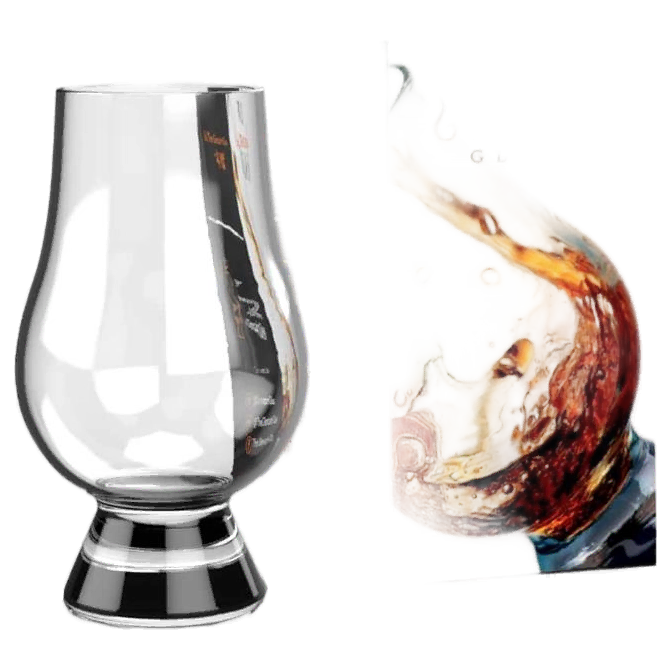 Glencairn Wee Crystal Whisky Glass in Colour Gift Carton