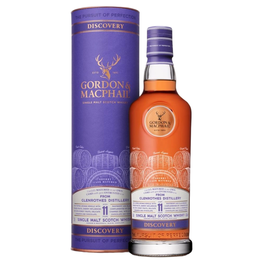 A bottle of G&M Discovery Sherry Glenrothes 11YO 43% 700ml
