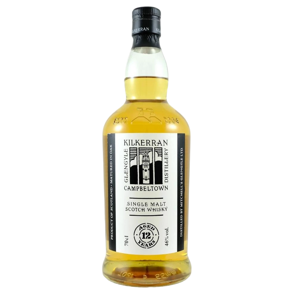 A bottle of Kilkerran 12YO Single Malt Whisky 46% 700ml