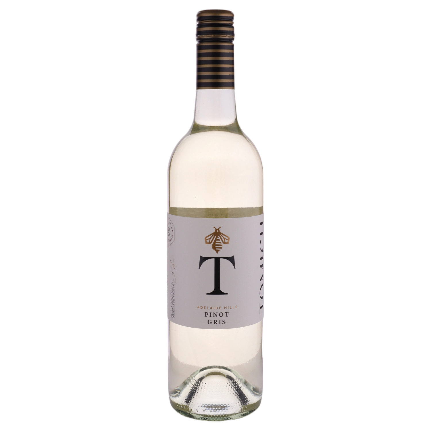 A bottle of Tomich Woodside Vineyard Pinot Gris 2026 (Best In Collective  Finalist) 750ml White Wine