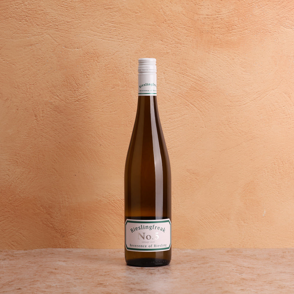 A bottle of Rieslingfreak No.5 Clare Valley Off Dry Riesling 2026 750ml White Wine