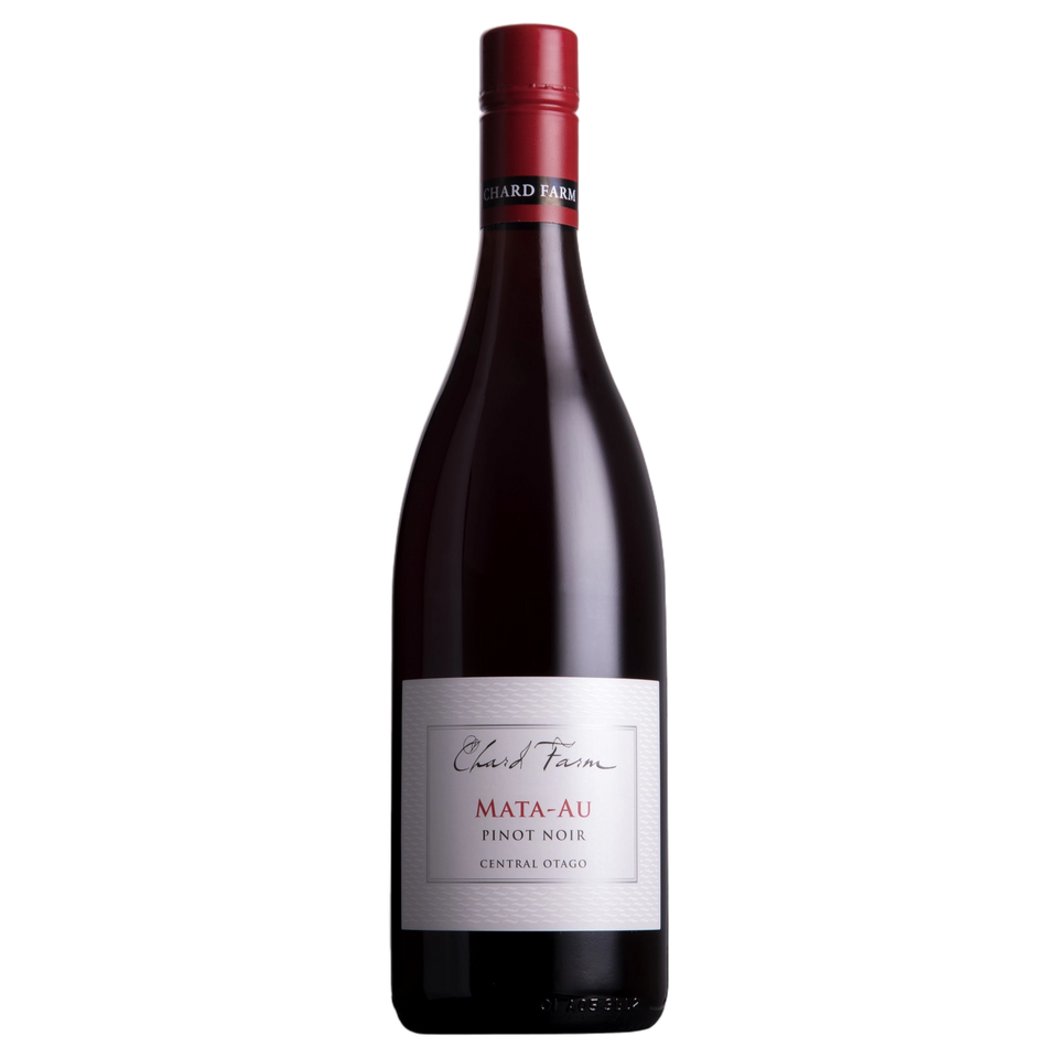 A bottle of Chard Farm Mata Au Pinot Noir 2024 750ml Red Wine