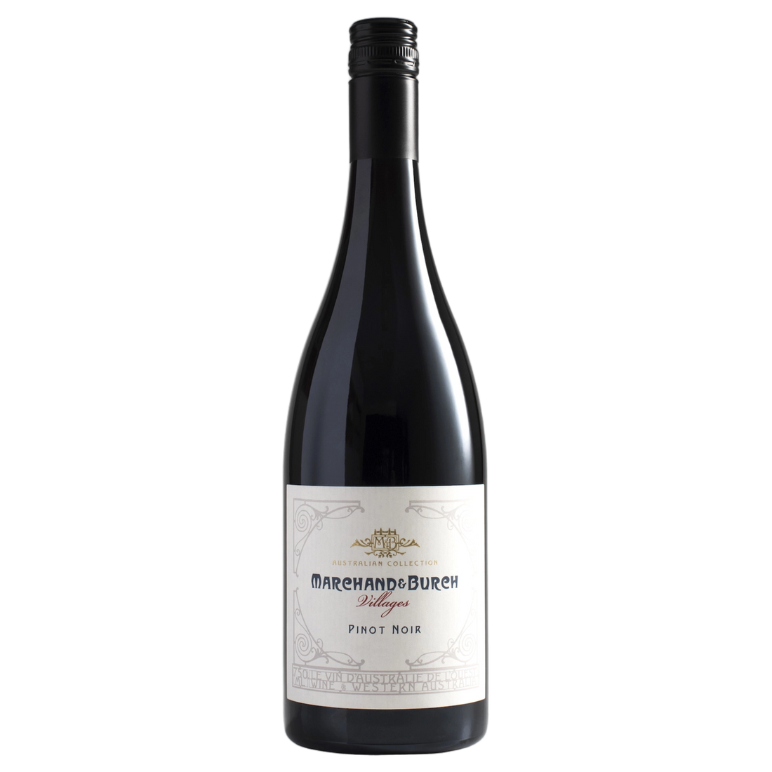A bottle of Marchand & Burch Villages Pinot Noir 2025 750ml Red Wine