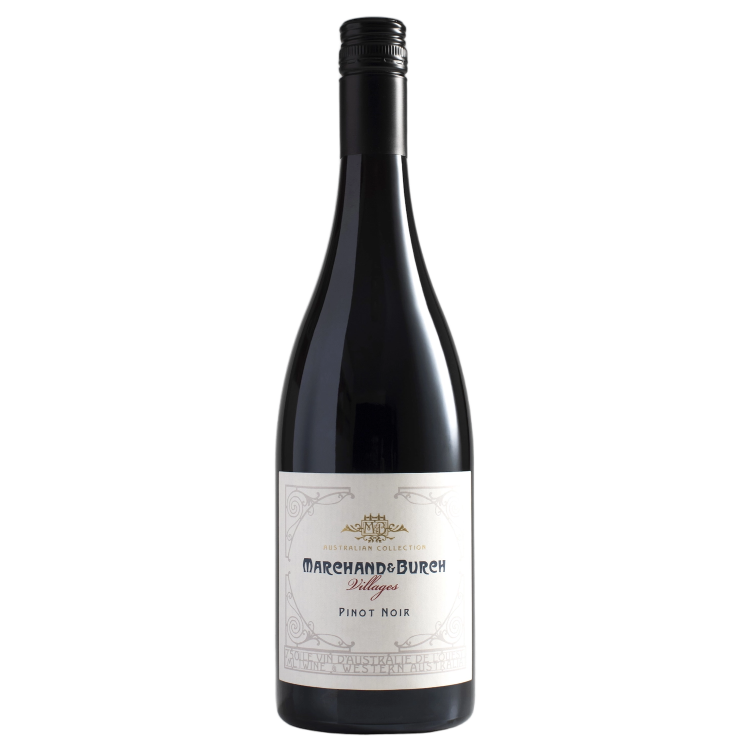 A bottle of Marchand & Burch Villages Pinot Noir 2025 750ml Red Wine