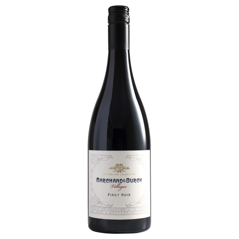 A bottle of Marchand & Burch Villages Pinot Noir 2025 750ml Red Wine