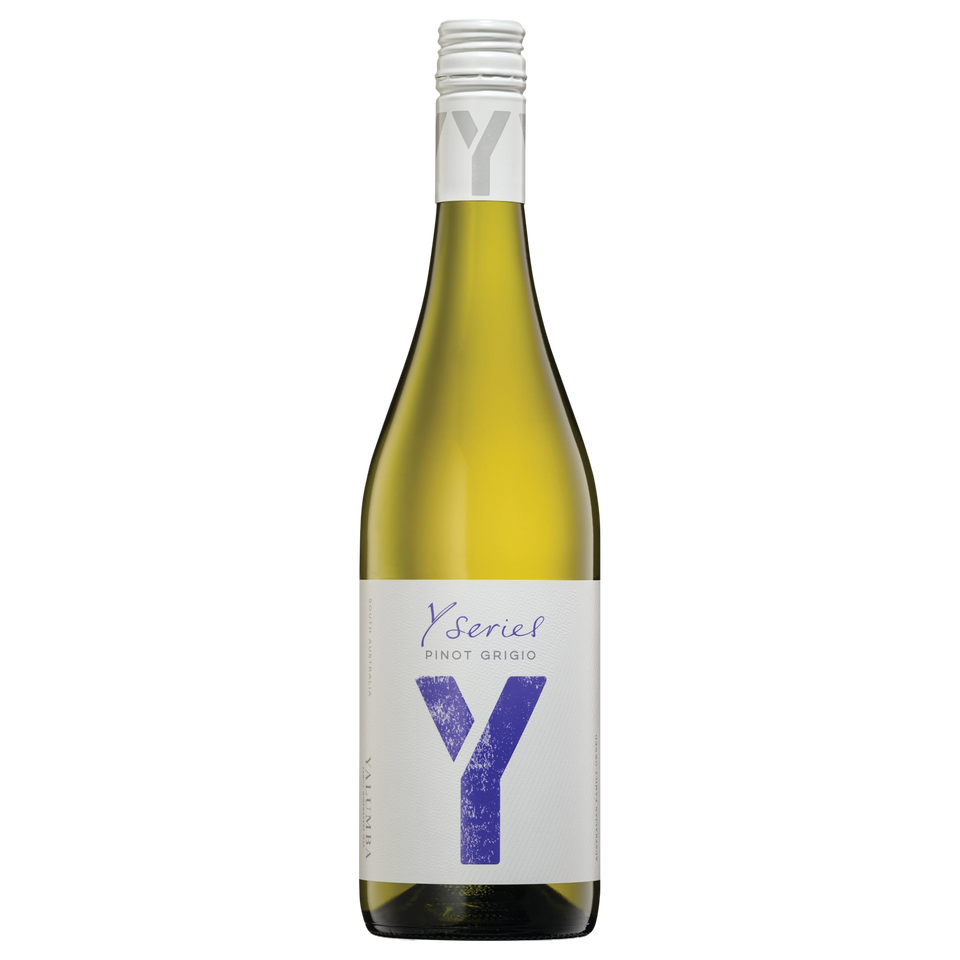 A bottle of Y Series Pinot Grigio 30 ltr Keg 2025 30000ml White Wine