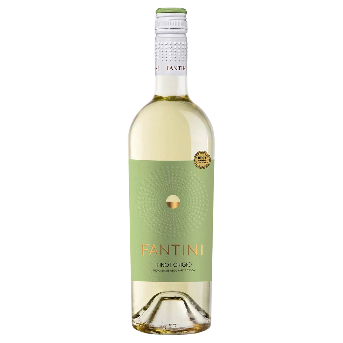 A bottle of Fantini Terre Siciliane IGP Pinot Grigio 2025 750ml White Wine