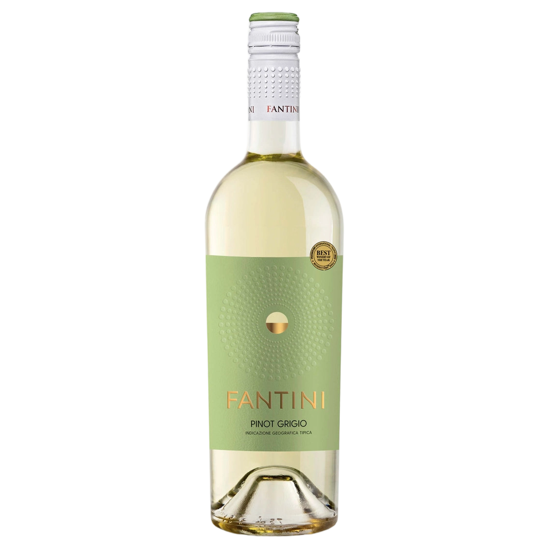 A bottle of Fantini Terre Siciliane IGP Pinot Grigio 2025 750ml White Wine