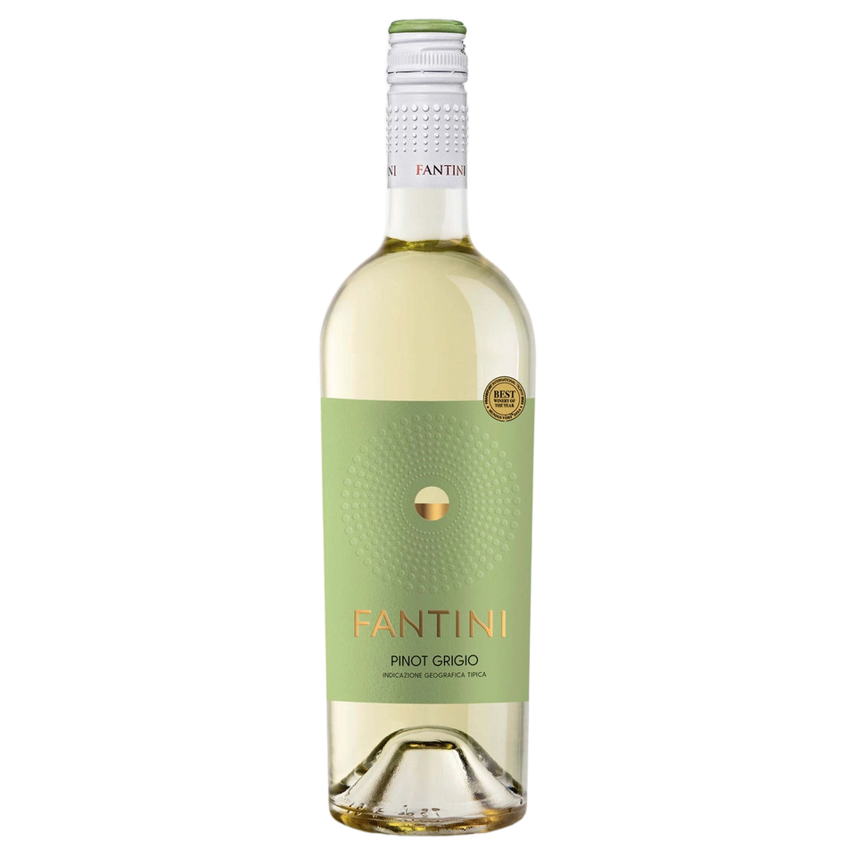 A bottle of Fantini Terre Siciliane IGP Pinot Grigio 2025 750ml White Wine