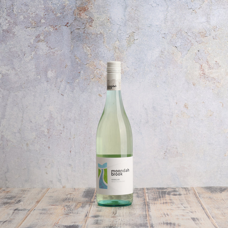 A bottle of Moondah Brook Verdelho 2025 750ml White Wine