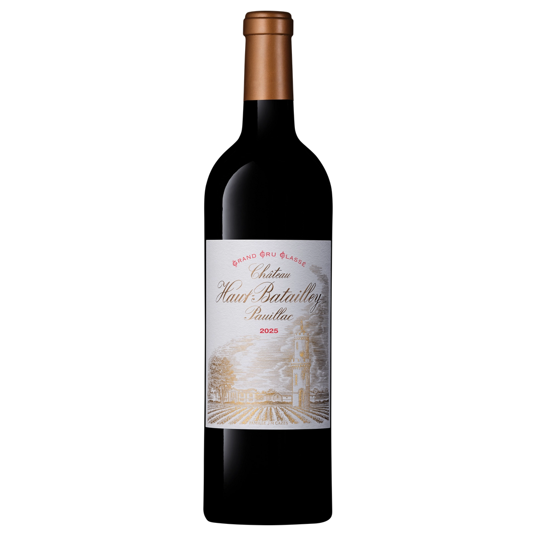 A bottle of Haut Batailley 2016 750ml Red Wine