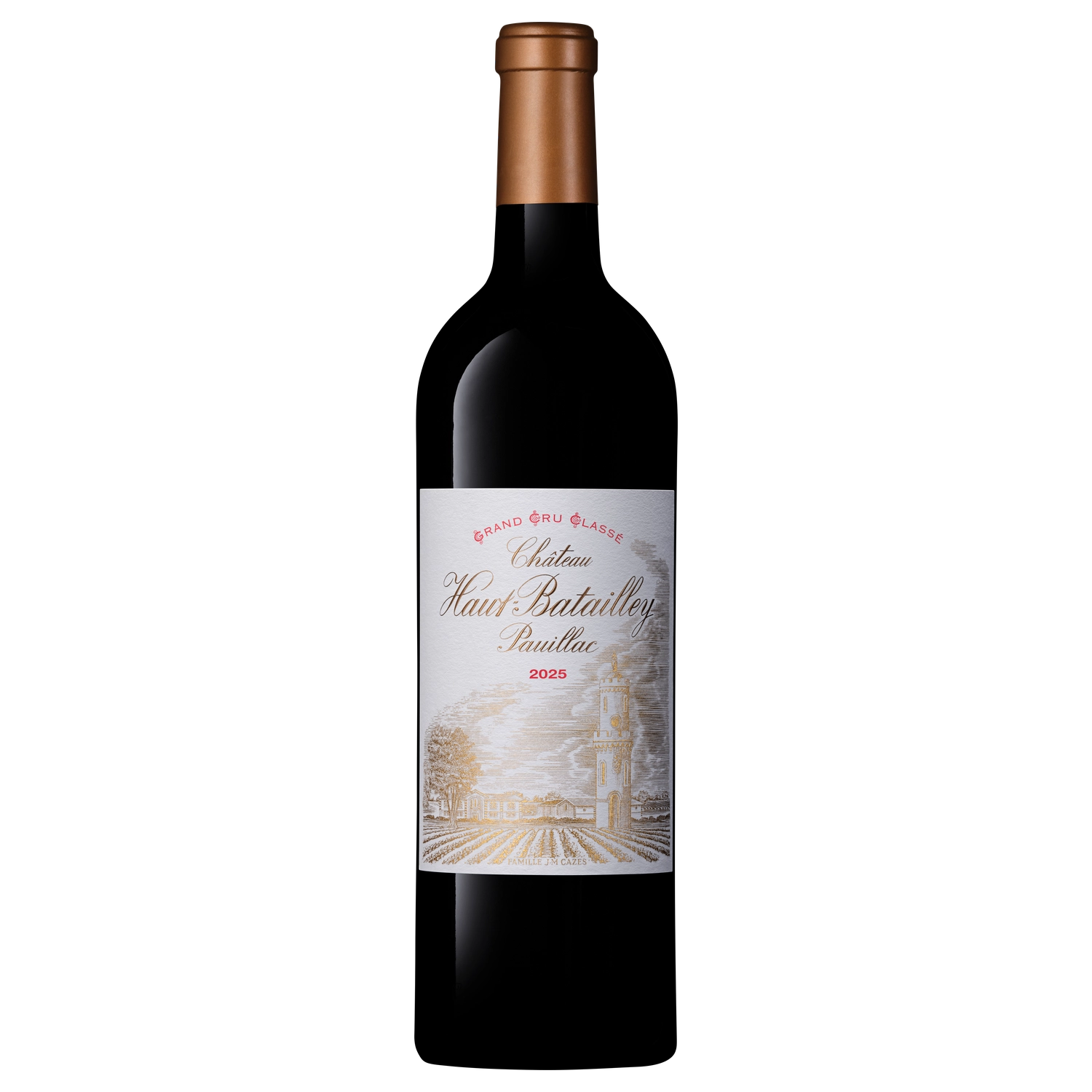 A bottle of Haut Batailley 2016 750ml Red Wine