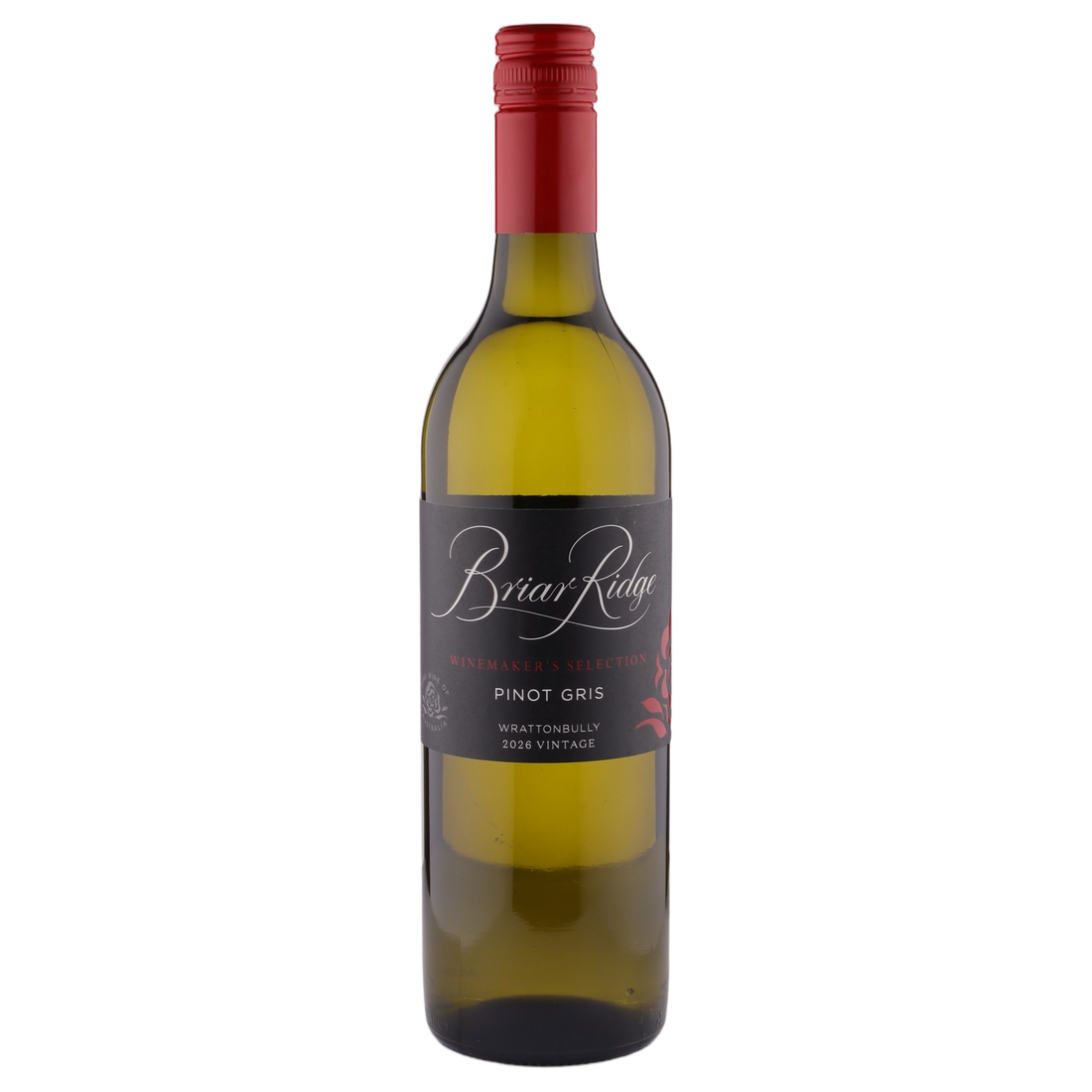 A bottle of Briar Ridge Winemakers Selection Pinot Gris 2026 750ml White Wine