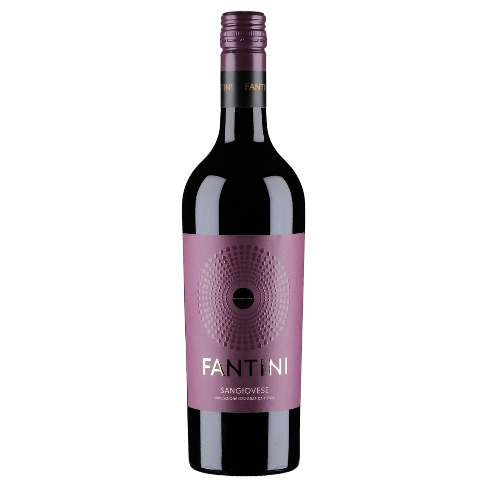 A bottle of Farnese Fantini Sangiovese 2024 750ml Red Wine