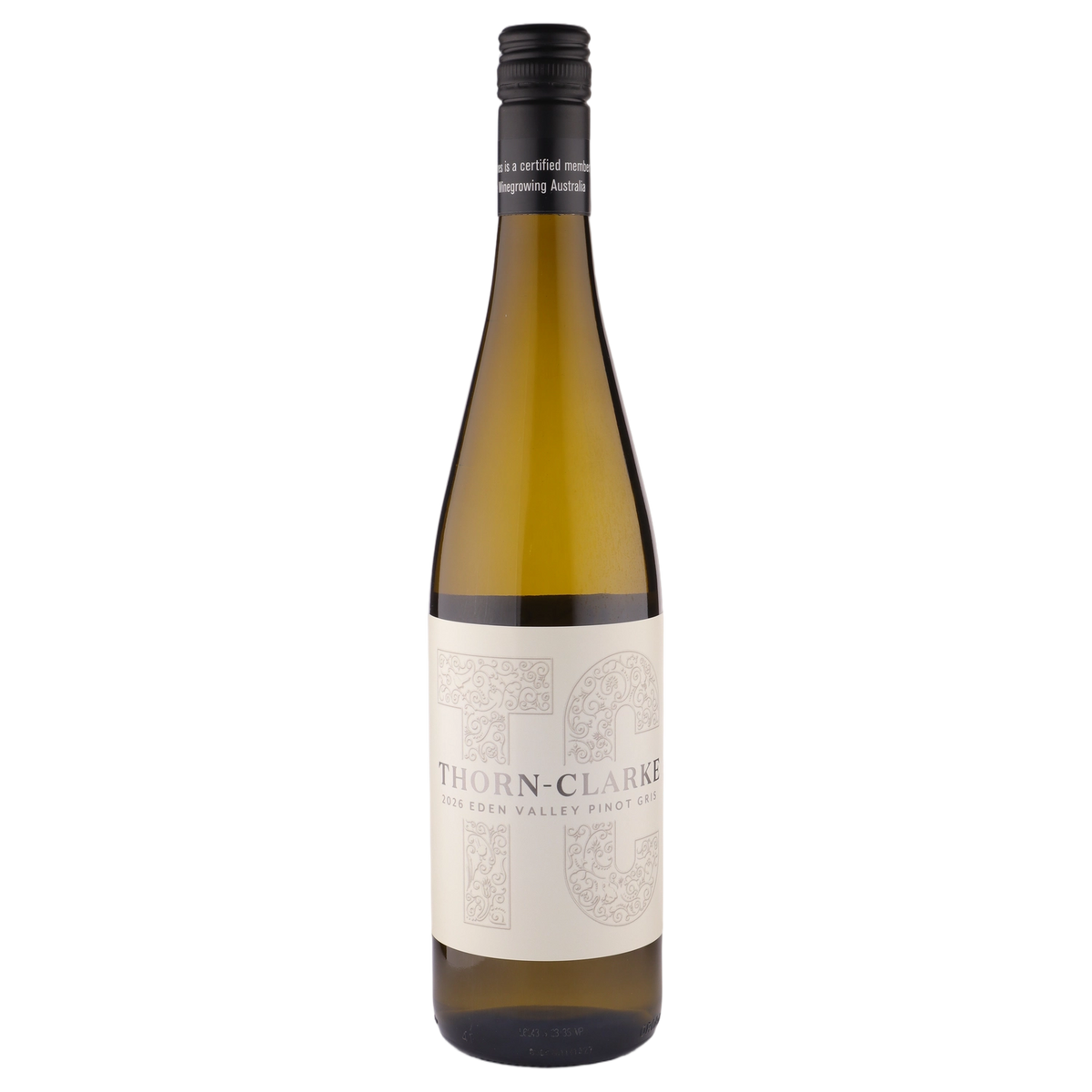A bottle of Thorn Clarke Pinot Gris 2026 (BIC finalist) 750ml White Wine
