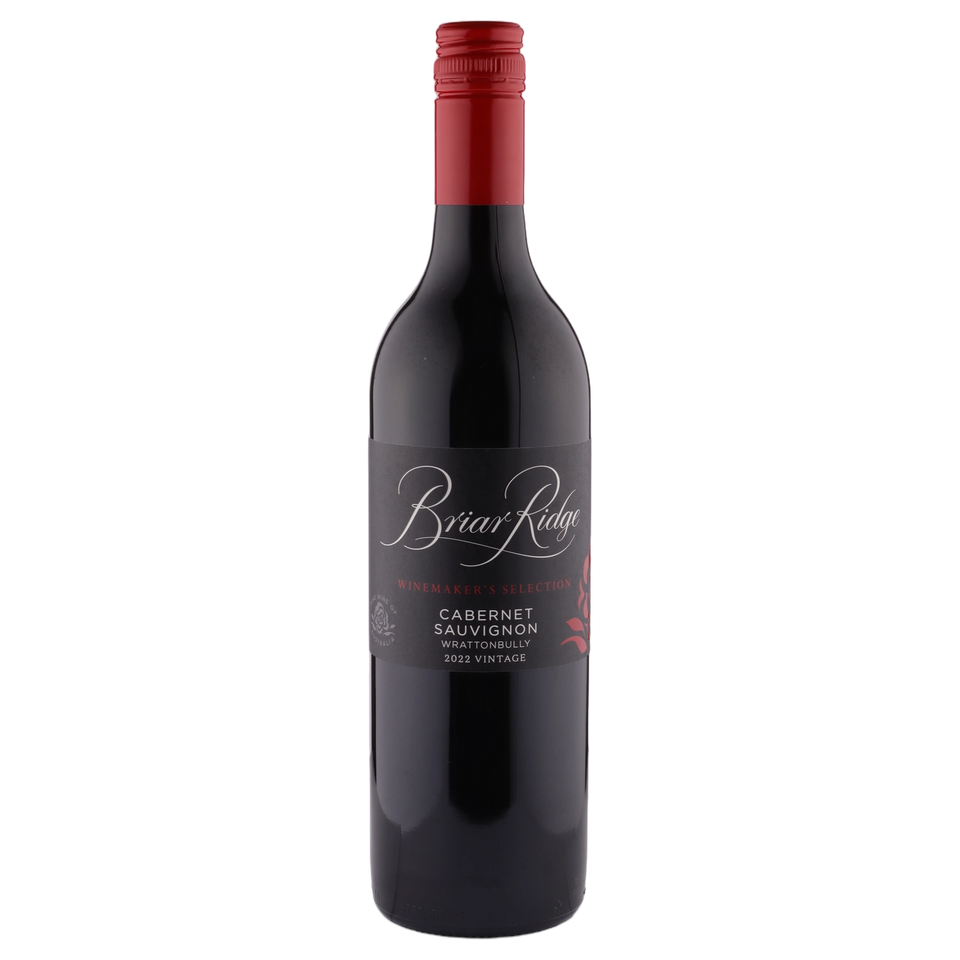 A bottle of Briar Ridge Winemakers Selection Cabernet 2022 750ml Red Wine