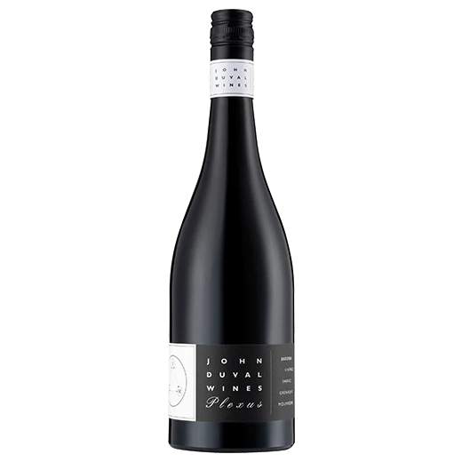 A bottle of John Duval Plexus Shiraz Grenache Mourvèdre 2023 750ml Red Wine