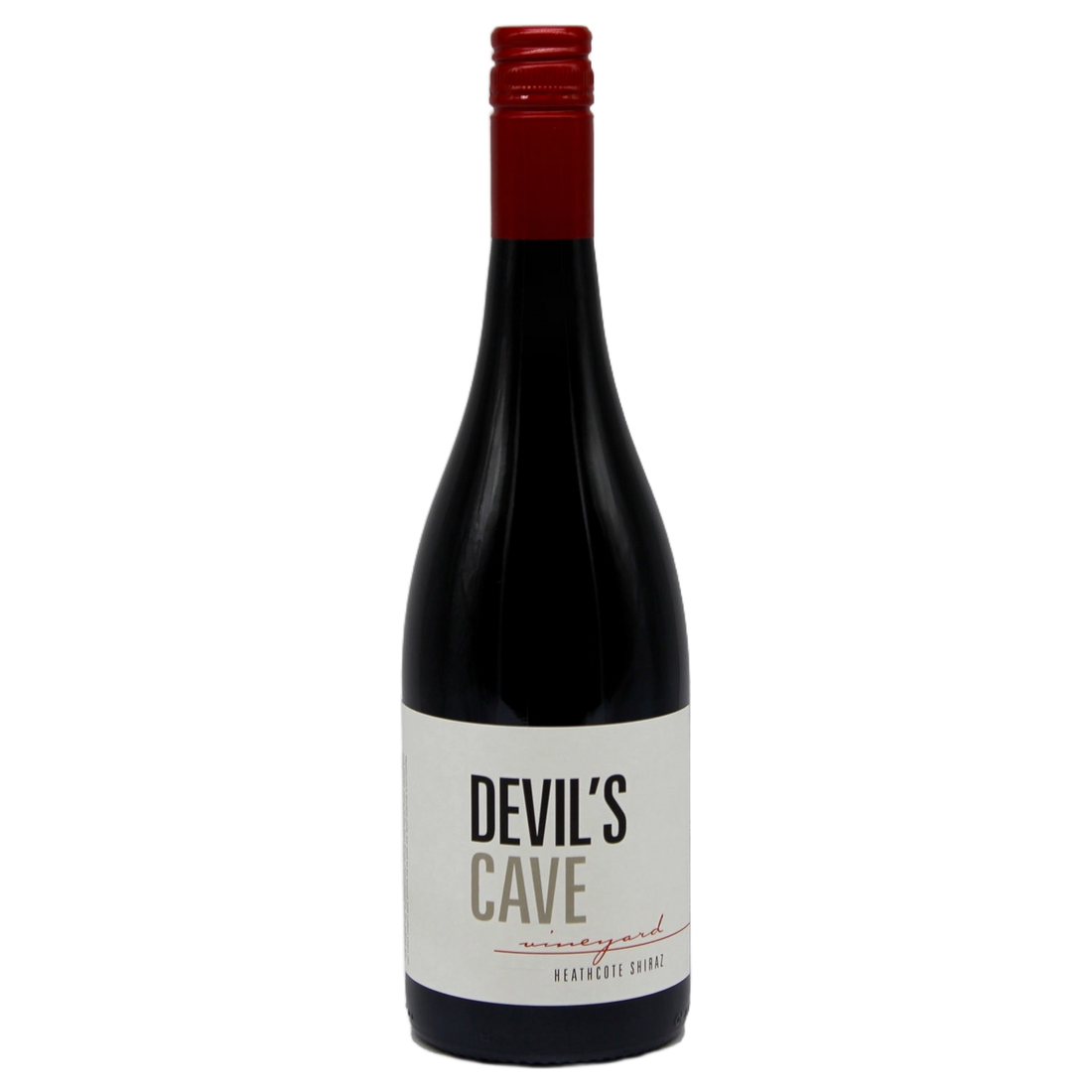 A bottle of Devil's Cave Heathcote Shiraz 2022 750ml Red Wine