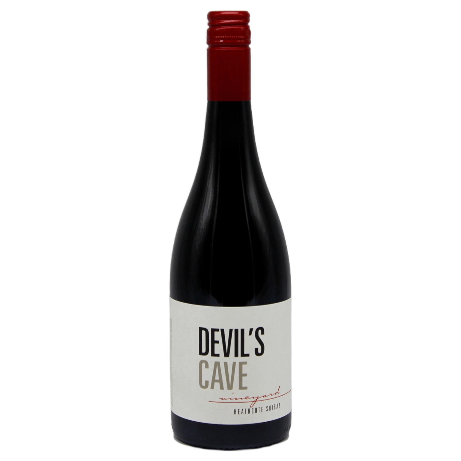 A bottle of Devil's Cave Heathcote Shiraz 2022 750ml Red Wine