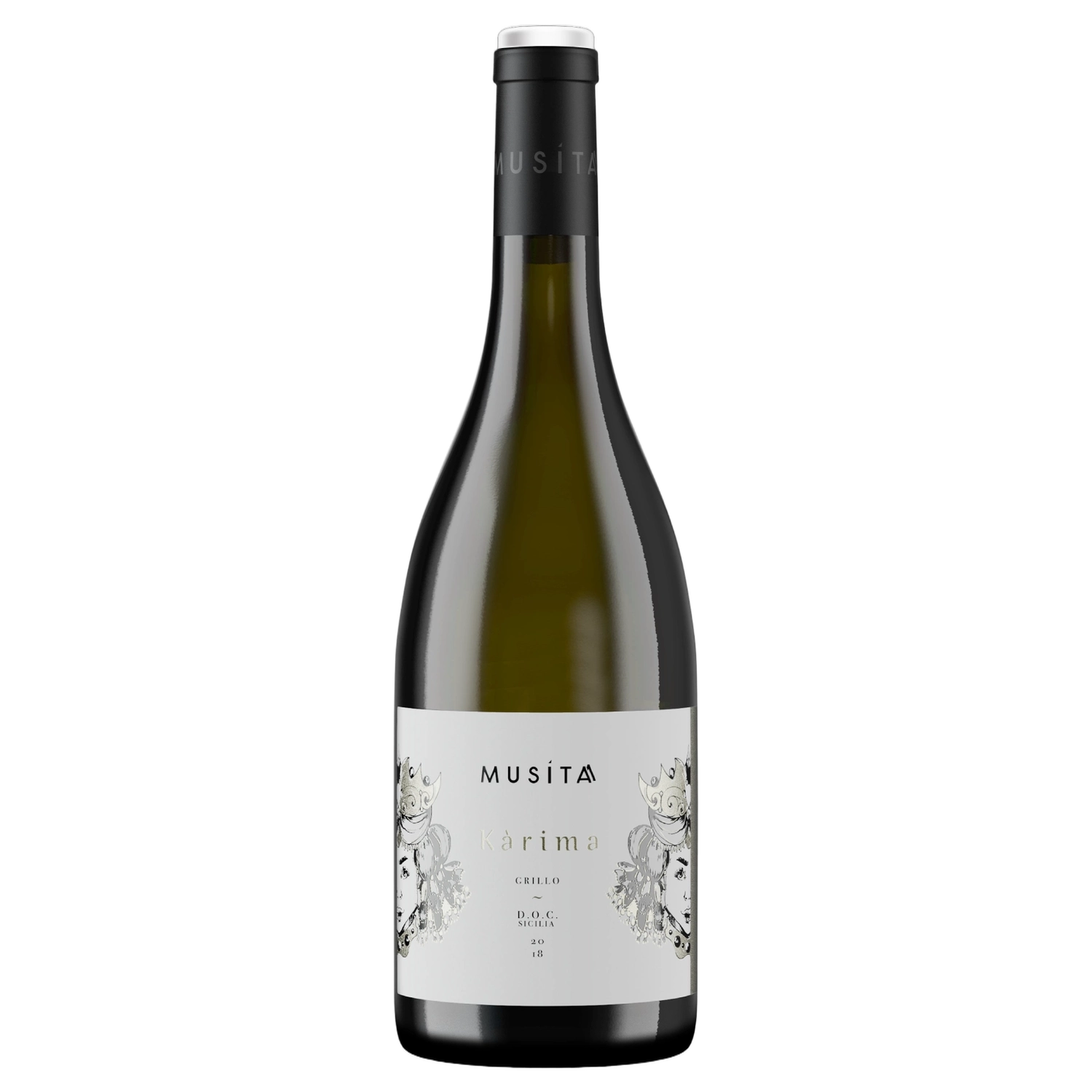 A bottle of Musita Grillo Karima DOC 2025 750ml White Wine
