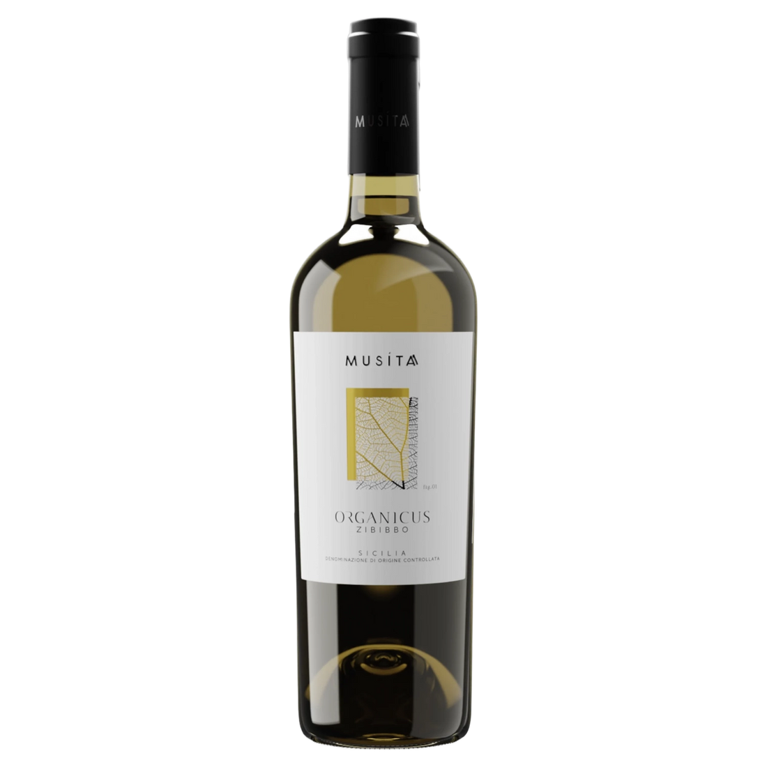 A bottle of Musita Zibibbo Organicus DOC 2025 750ml White Wine
