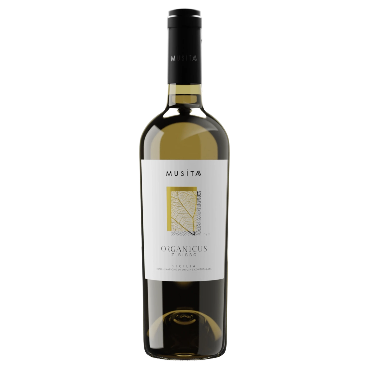 A bottle of Musita Zibibbo Organicus DOC 2025 750ml White Wine
