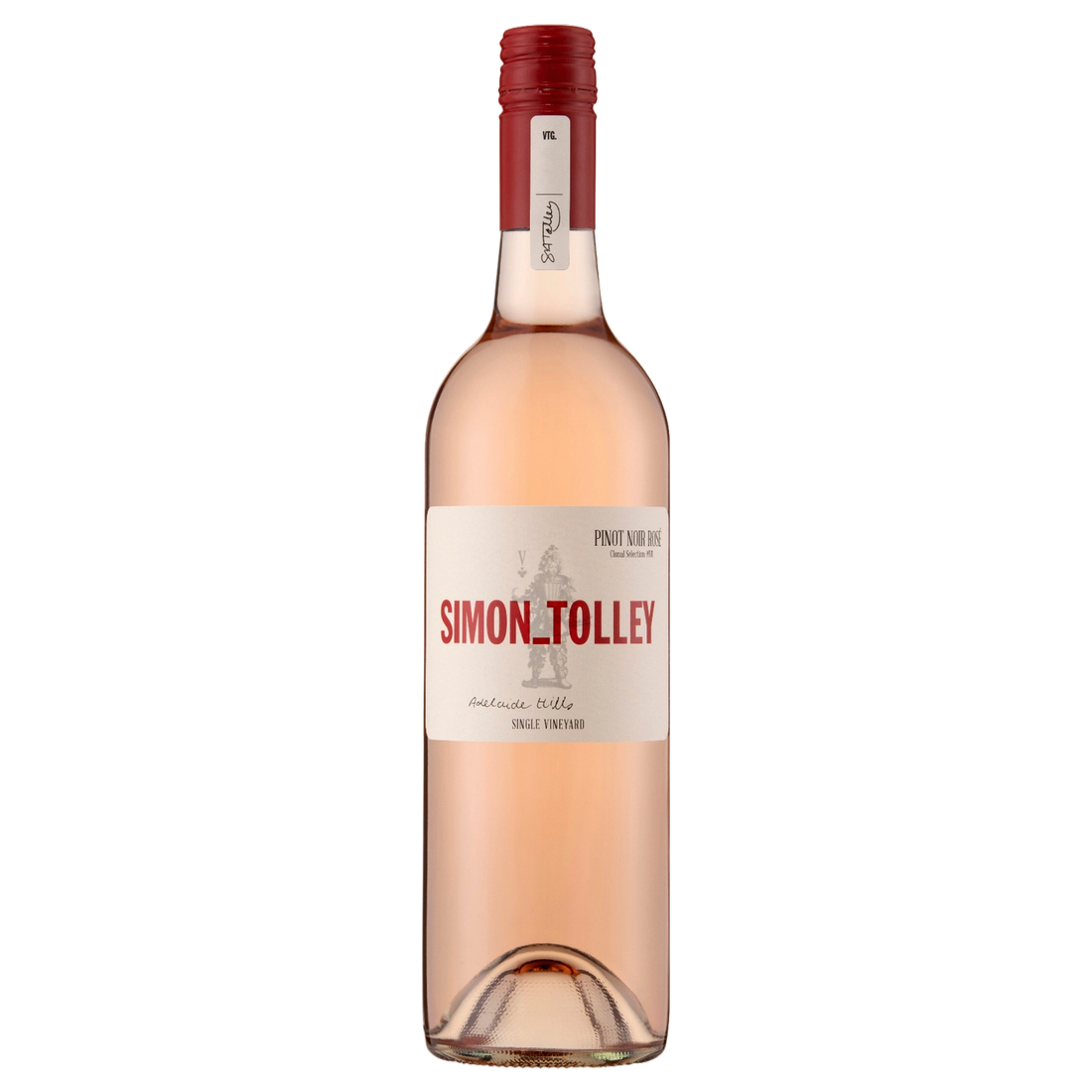 A bottle of Simon Tolley Pinot Noir Rose 2026 750ml Red Wine