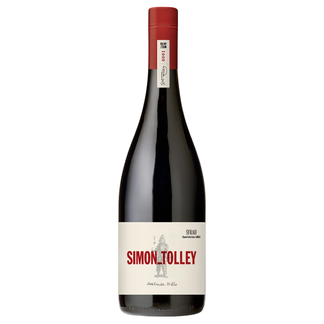 A bottle of Simon Tolley Estate Syrah 2025 750ml Red Wine