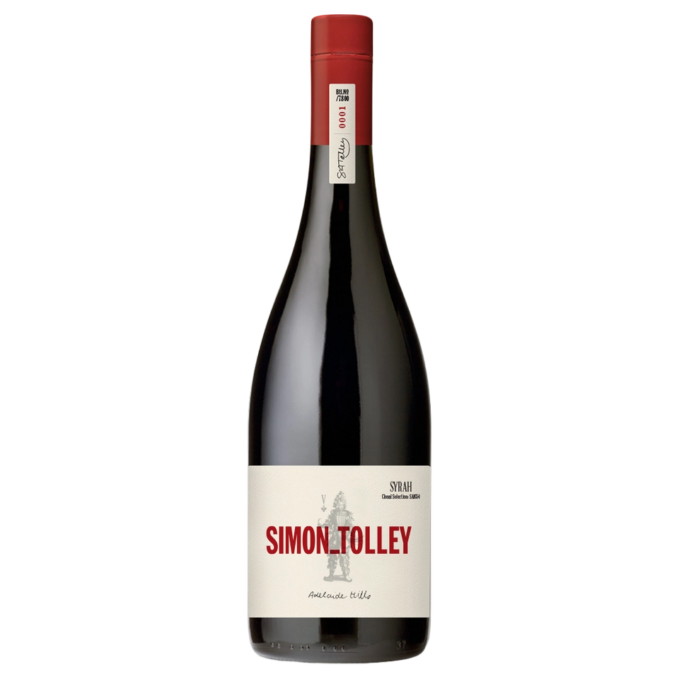 A bottle of Simon Tolley Estate Syrah 2025 750ml Red Wine