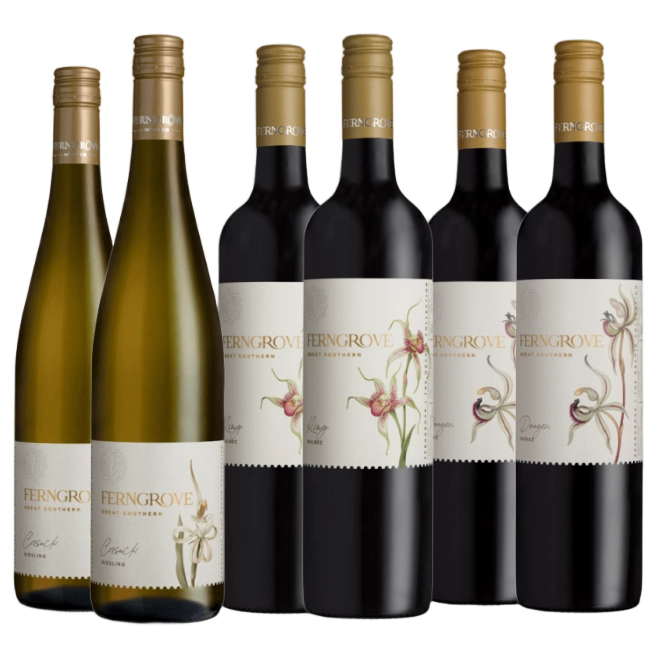 A collection of The Ferngrove 'Decanter Best In Show' Trophy Winners 6 Pack from The Wine Collective