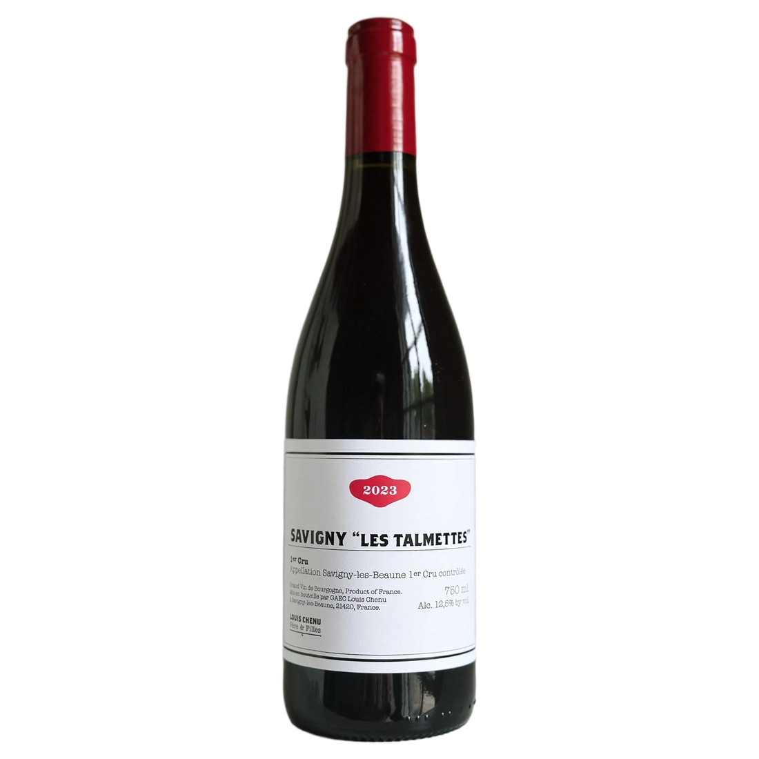 A bottle of Domaine Louis Chenu Savigny Vieilles Vignes 2023 750ml Red Wine