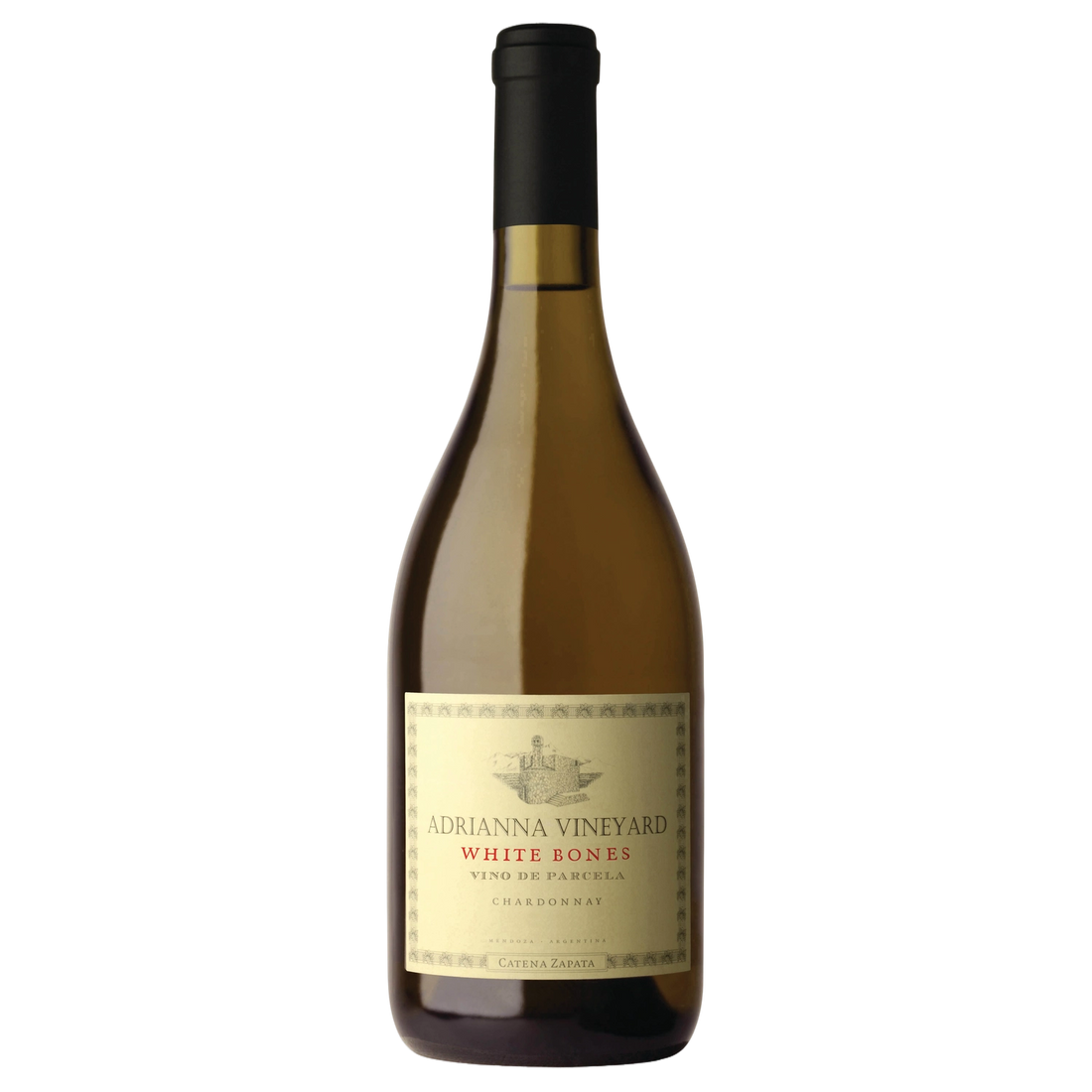 A bottle of Bodega Catena Zapata Adrianna Vineyard White Bones Chardonnay 2023 750ml White Wine