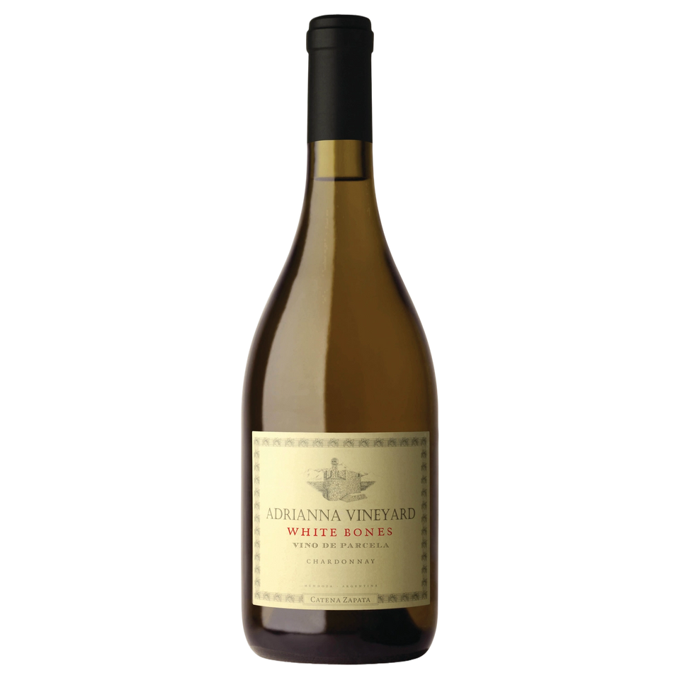 A bottle of Bodega Catena Zapata Adrianna Vineyard White Bones Chardonnay 2023 750ml White Wine